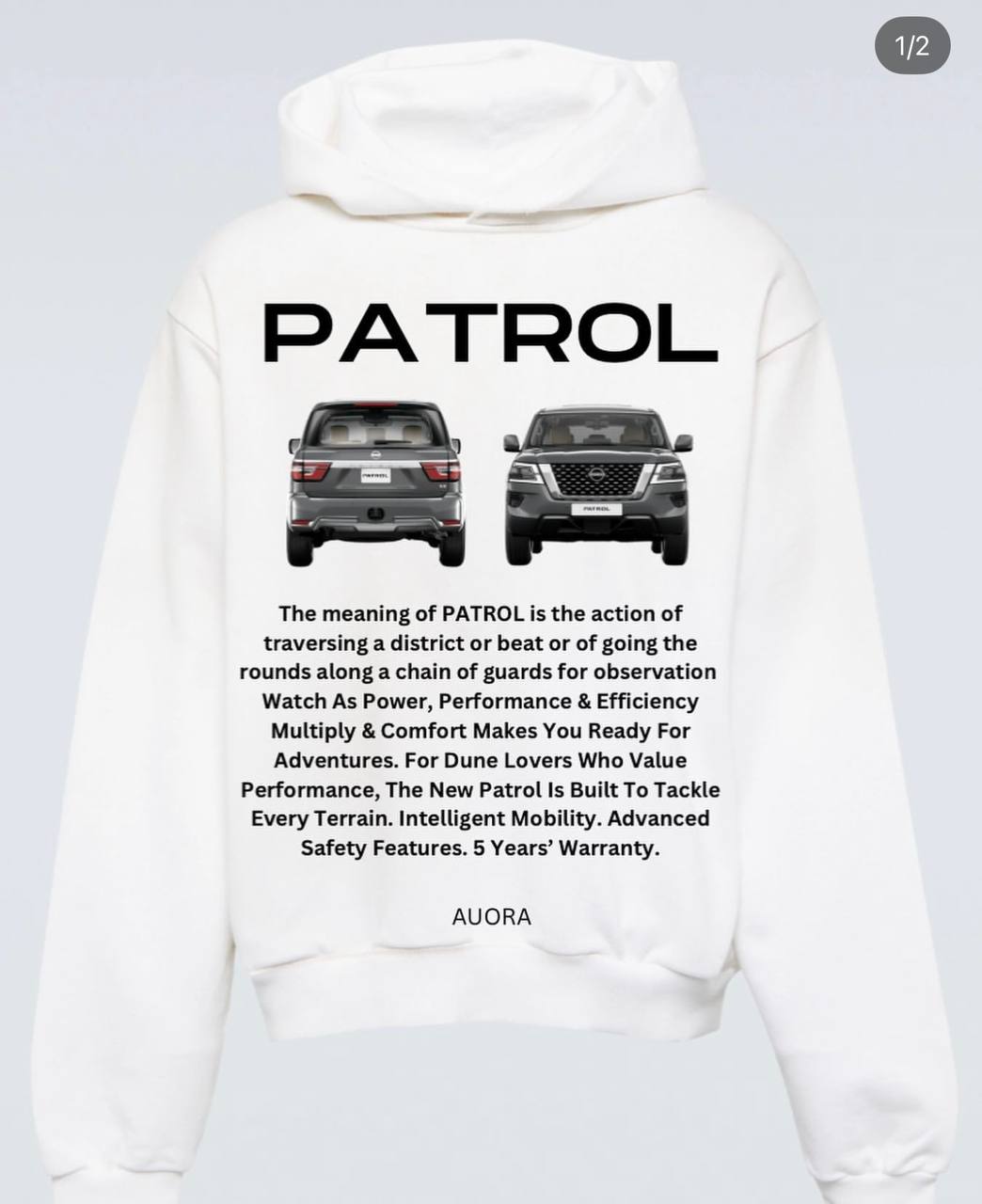 Unisex Hoodie - Patrol 3 | Comfortable & All Season Wear